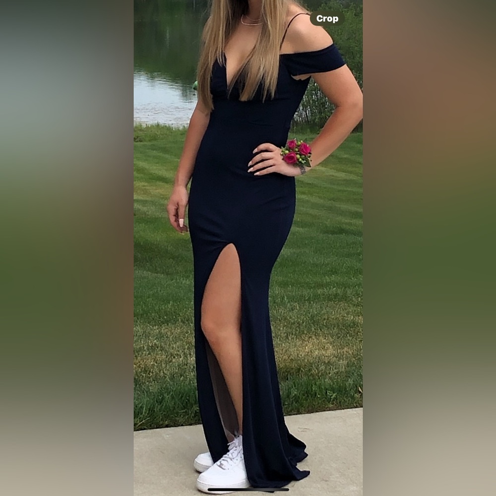 Navy Prom Dress